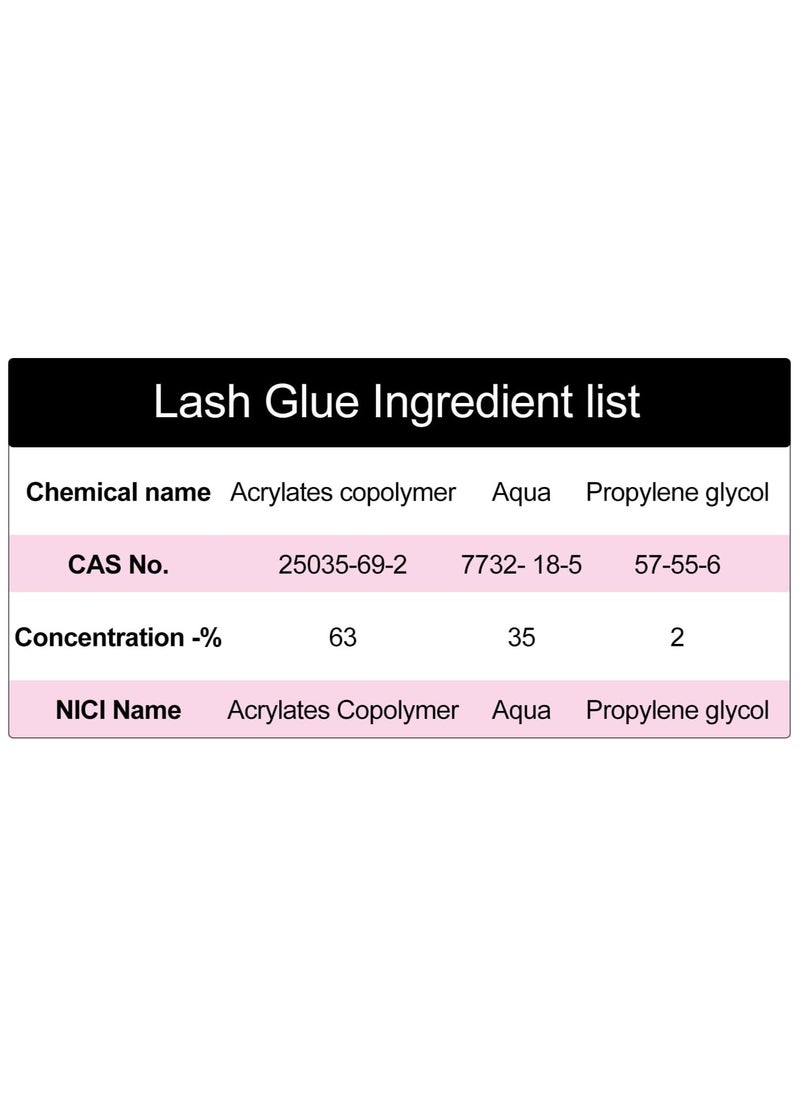 FADLASH - FADLASH Lash Bond and Seal 10ml Individual Lashes Glue and Seal Super Strong Hold DIY Lash Extension Kit Hold 48-72 Hours Waterproof Cluster Lash Glue Latexfree Eyelash Extension Kit, Pack Of 1 - Image 1