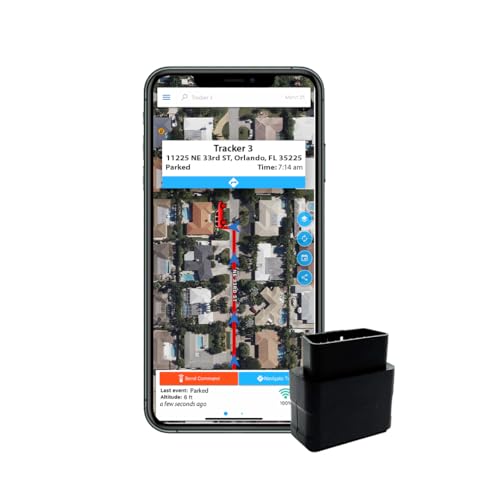 Optimus Plug-in GPS Tracker for Cars - Easy Installation - Harsh Driving Alerts - Reporting History and More - Extension Cable Included - Image 1