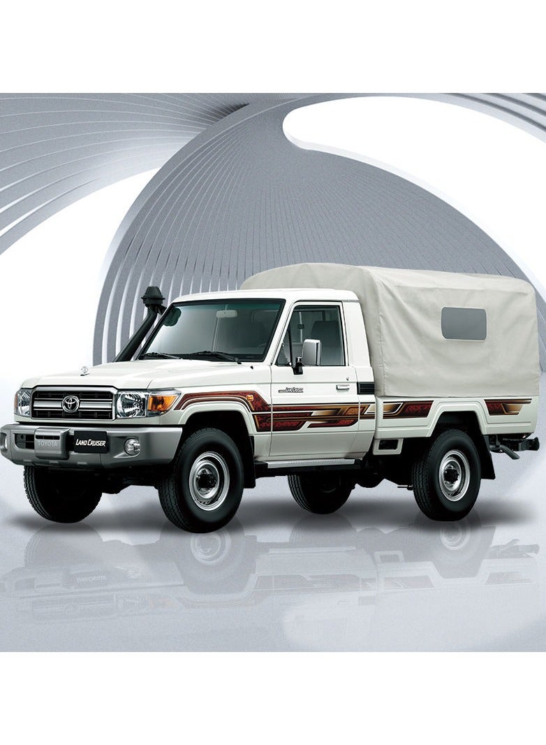 Auto Accessories custom Body Vinyl decal car Stickers for toyota land cruiser pick up 2013 LC79/ LC70 - Image 5