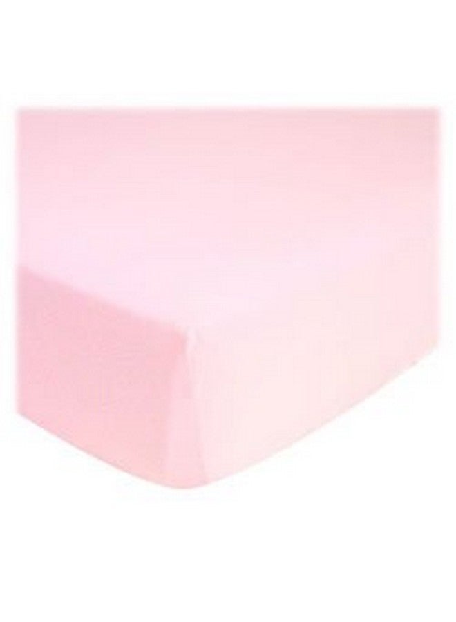 SHEETWORLD.COM SheetWorld Fitted Cradle Sheet - Baby Pink Jersey Knit - Solid Colors - Image 1