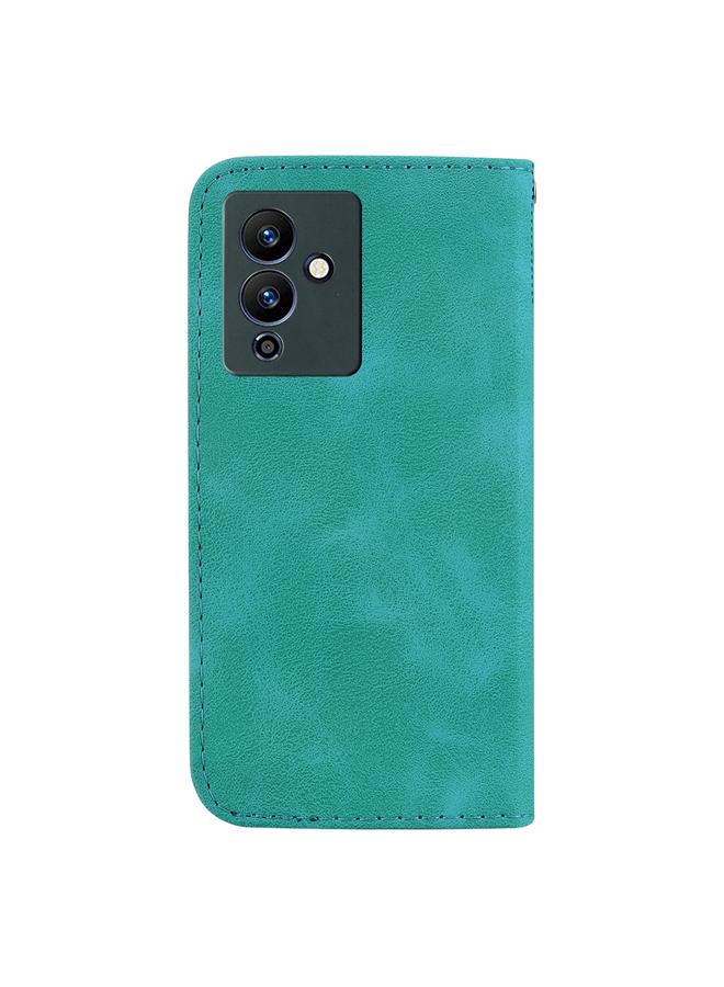 اس-توب جراب لهاتف Infinix Note 12 Pro 5G/Note 12 5G جراب هاتف جلدي منقوش على شكل سبعة - Image 3