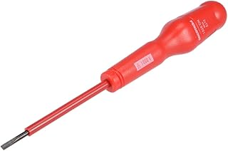 uxcell uxcell 1000v Slotted Insulated Magnetic Electrical Screwdriver 3mm x 75mm  - Image 1