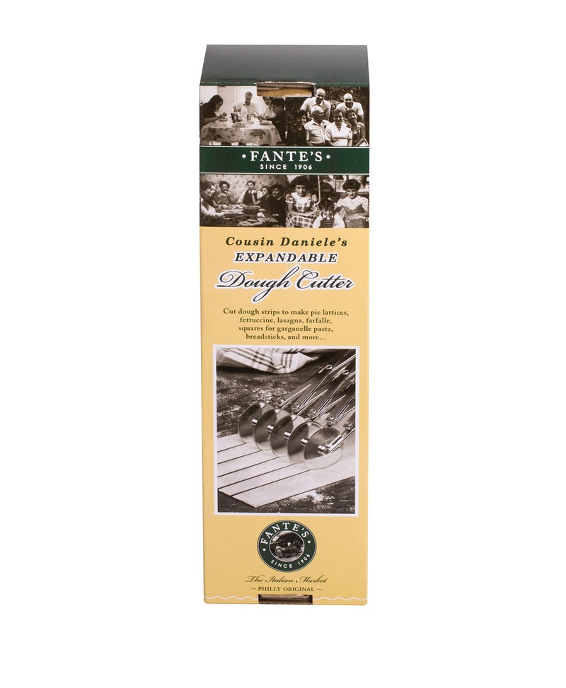Fante's Fantes Expandable 5-Wheel Stainless Steel Dough Cutter, The Italian Market Original since 1906 - Image 4