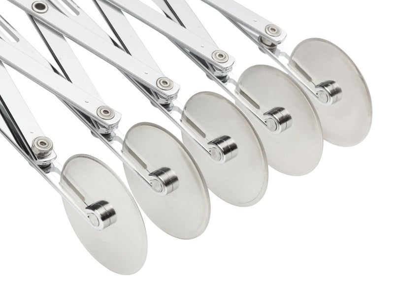 Fante's Fantes Expandable 5-Wheel Stainless Steel Dough Cutter, The Italian Market Original since 1906 - Image 3