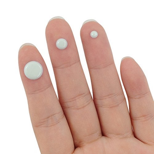 DAGOU Realistic 3D Domed Glow in The Dark Stars,606 Dots for Starry Sky, Home Decor Stickers for Kids Bedding Room(606 Stars) - Image 3
