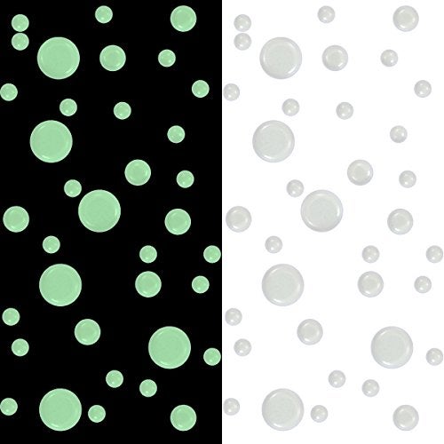 DAGOU Realistic 3D Domed Glow in The Dark Stars,606 Dots for Starry Sky, Home Decor Stickers for Kids Bedding Room(606 Stars) - Image 5