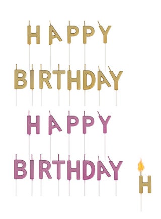 مجموعة من 26 شمعة عيد ميلاد على شكل أحرف، شموع كعك، شموع كب كيك لعيد الميلاد وحفلات الزفاف وحفلات الحظ (ذهبي + وردي) - pzsku/ZE4CBBFE7CEFC72570ACAZ/45/_/1722841621/3b3000aa-de27-4083-b47f-4266ea2f5aef