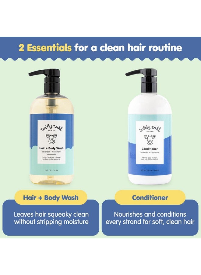 TUBBY TODD TUBBY TODD Hair Duo Baby Shampoo and Conditioner Set