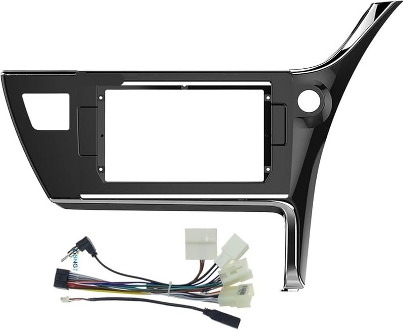 2017 Toyota Corolla Android Car Radio Touchscreen Navigation Panel Frame Set - Image 2