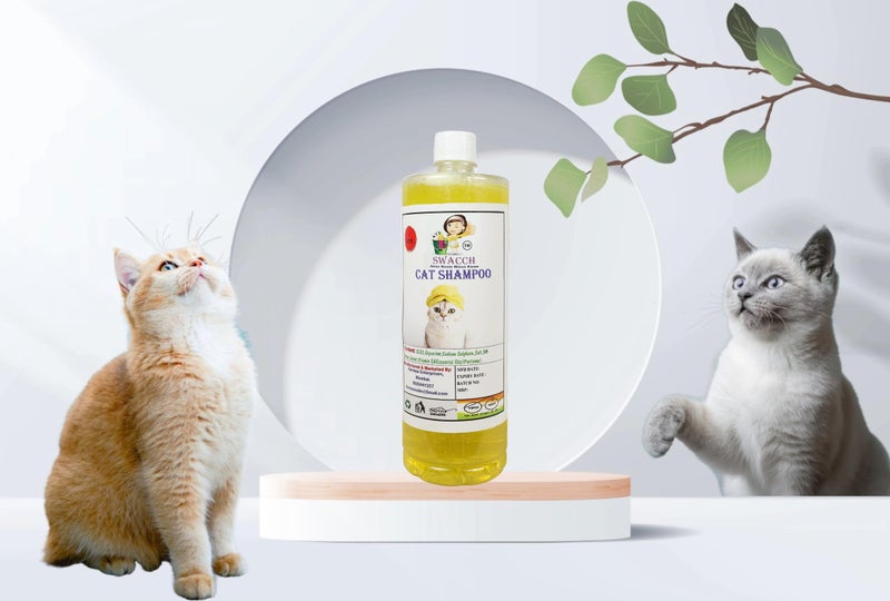 SWACCH CAT Shampoo (1 Litre) Lemon - Image 1