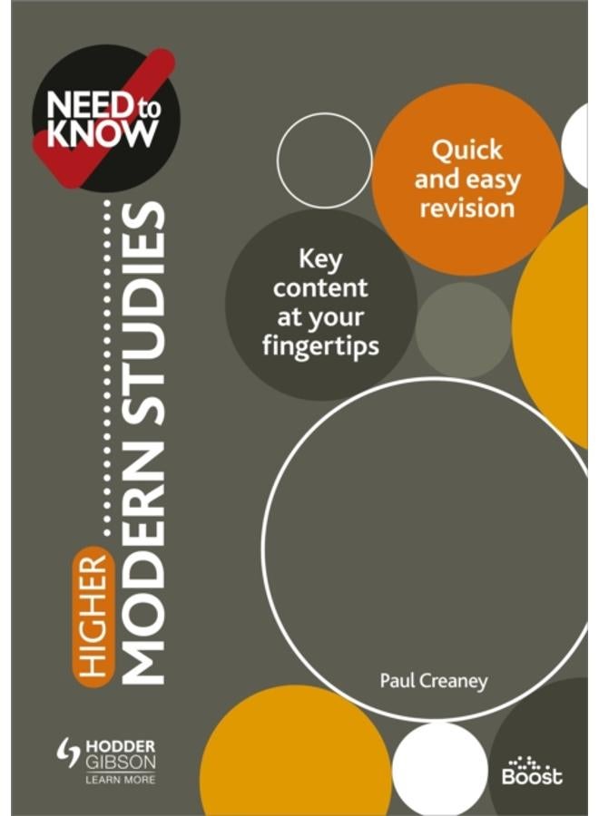 Need to Know: Higher Modern Studies