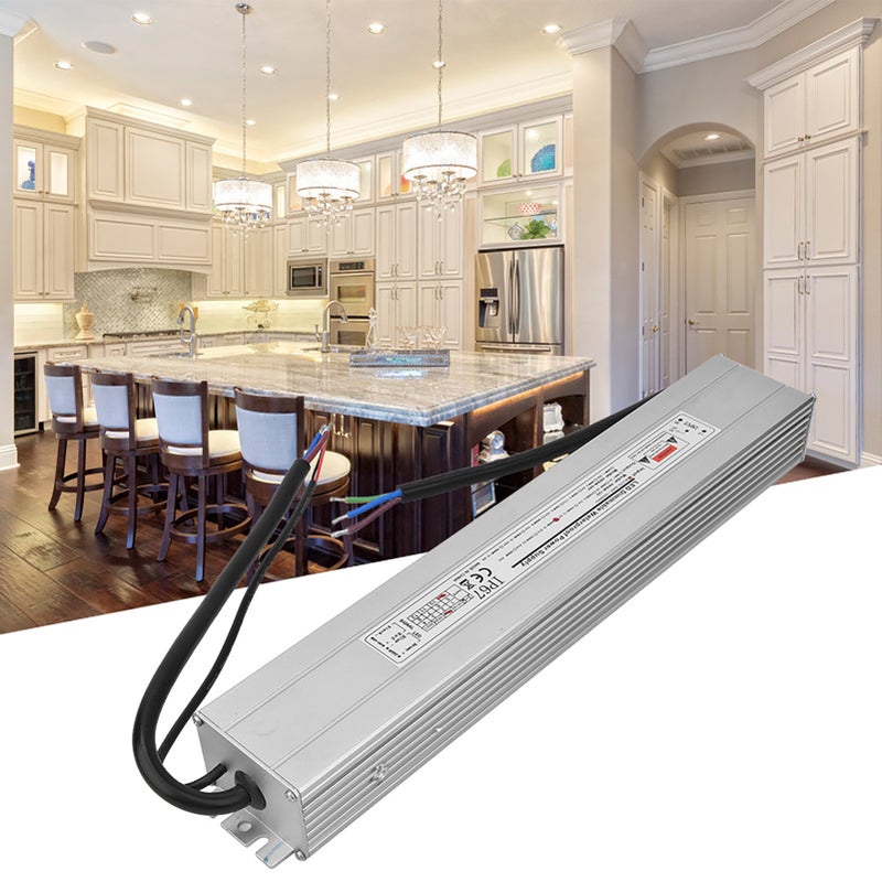 2-in-1 LED Waterproof SCR/0-10V Dimming Power Supply AC170~260V(50/60Hz) Input 12V Output 16.67A 200W - Image 5