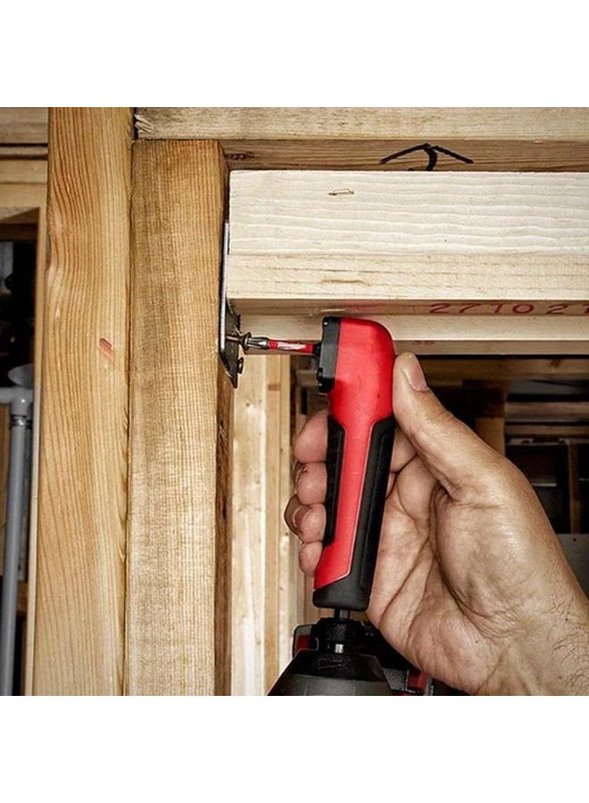 Blue 1 4 Inch Hex Wrench Drill Bit Socket Holder 90 Degree Right Angle Extension Driver Adapter Magnetic Screwdriver Manual Tool - Image 2