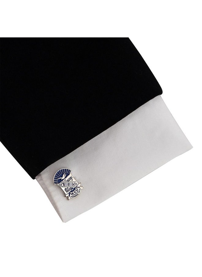 Desert Cactus - Phi Beta Sigma Cufflinks Fraternity Greek Formal Wear Blazer Jacket (Silver Color Crest Cufflinks) - Image 1