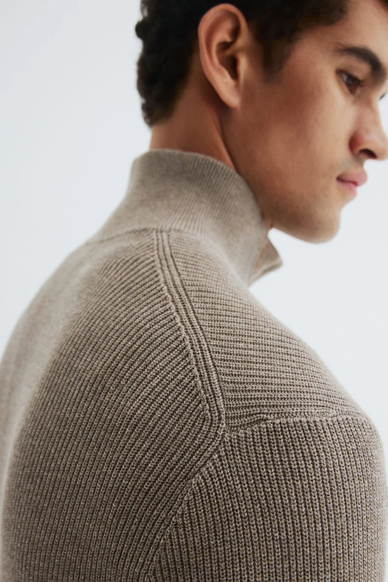 H&M Regular Fit Zip-top jumper
