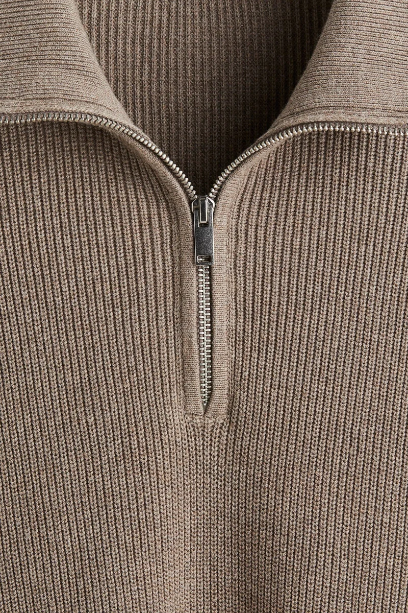H&M Regular Fit Zip-top jumper