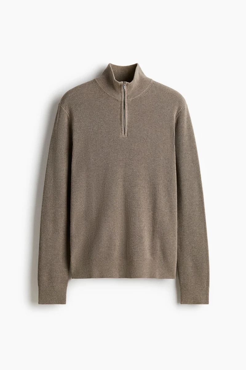 H&M Regular Fit Zip-top jumper