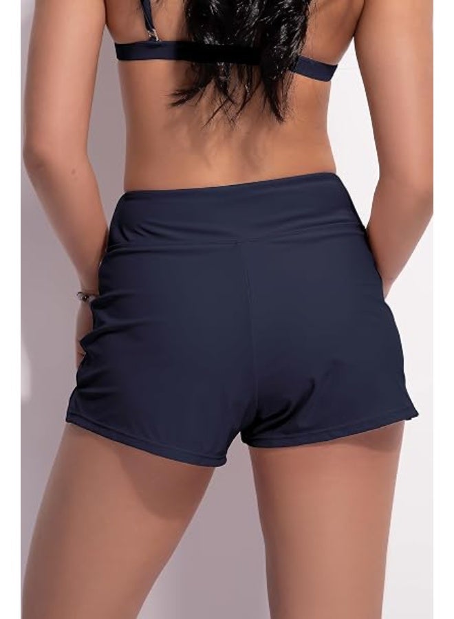 Women's swimming pants, leak proof seamless bikini girls' swimsuit bottoms, beach swimming pool super absorbent quick drying swimming shorts - Image 2
