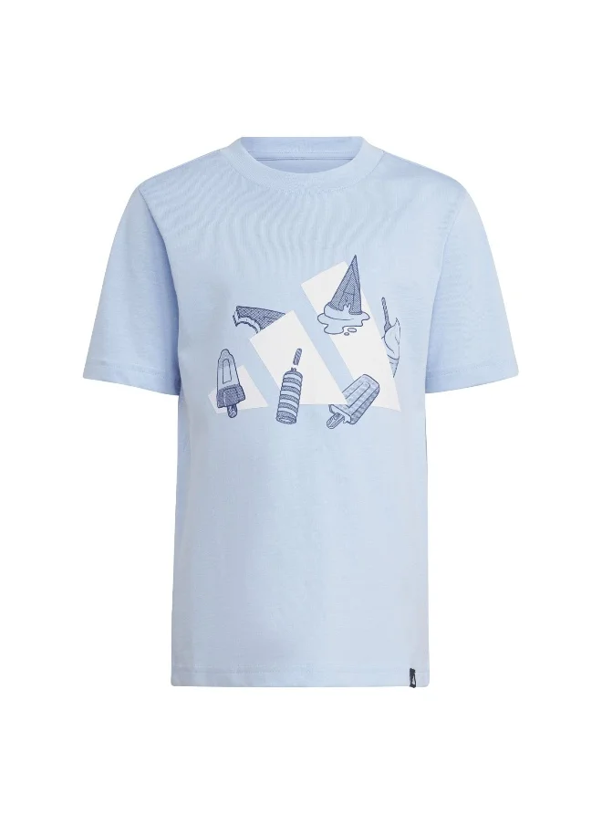 Adidas adidas lounge ice unisex graphic t-shirt