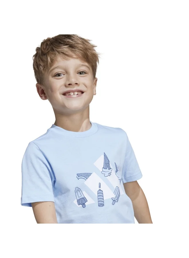 Adidas lounge ice unisex graphic t-shirt