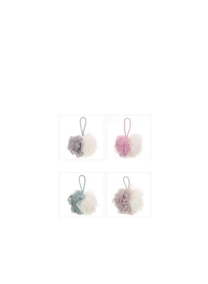 PROMASS Soft Shower Mesh Foaming Sponge Exfoliating Scrubber Bath Shower Sponge Mesh Bath and Shower Sponge for Body Wash Shower for Women and Men 4 Unique Colors (Color 3) - Image 2