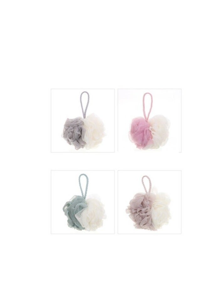 PROMASS Soft Shower Mesh Foaming Sponge Exfoliating Scrubber Bath Shower Sponge Mesh Bath and Shower Sponge for Body Wash Shower for Women and Men 4 Unique Colors (Color 3) - Image 3