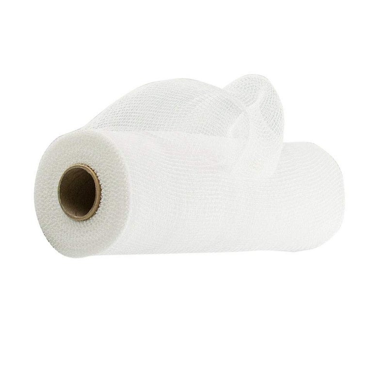 GiftWrap Etc White Deco Mesh Wreath Decor - 10" x 10 Yards, 30 Feet Long, 4th of July, Wedding Decorations, DIY Arts and Crafts, Reception, Birthday, Christmas, Valentine's Day, President's Day, Memorial Day - Image 5