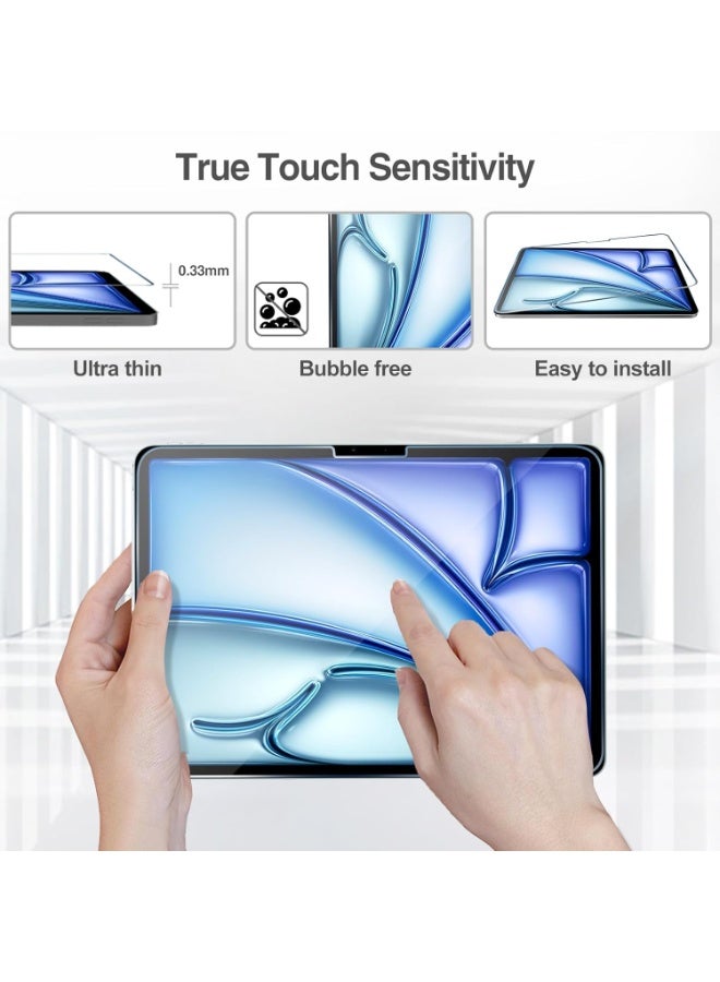 Fekra 2-Pack Screen Protector for iPad Pro 13-inch M4 (2024).9H Hardness,Anti-Scratch,Ultra Clear,Bubble-Free,Tempered Glass Film for iPad Pro 13-Inch M4 2024 - Image 4