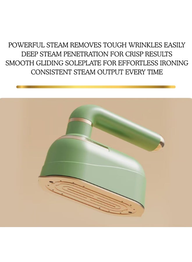 ARABIQO 2 in 1 Handheld Steam Iron 1200W with LED Display, 3 Adjustable Steam Levels, Portable Garment Steamer for Clothes, 15s Fast Heat-Up, 100ML Water Tank, Travel & Home Ironing Solution - Image 5