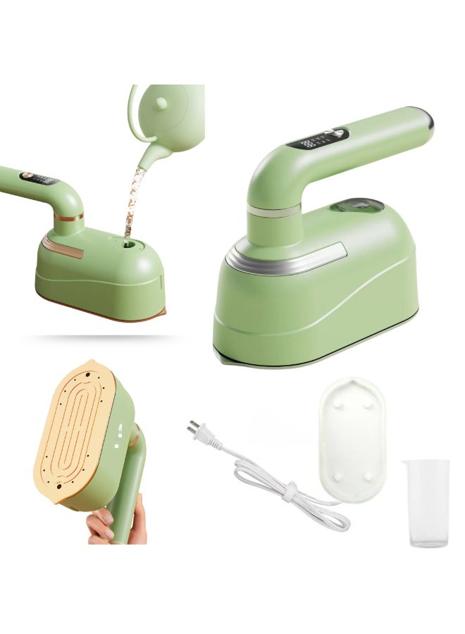 ARABIQO 2 in 1 Handheld Steam Iron 1200W with LED Display, 3 Adjustable Steam Levels, Portable Garment Steamer for Clothes, 15s Fast Heat-Up, 100ML Water Tank, Travel & Home Ironing Solution - Image 1