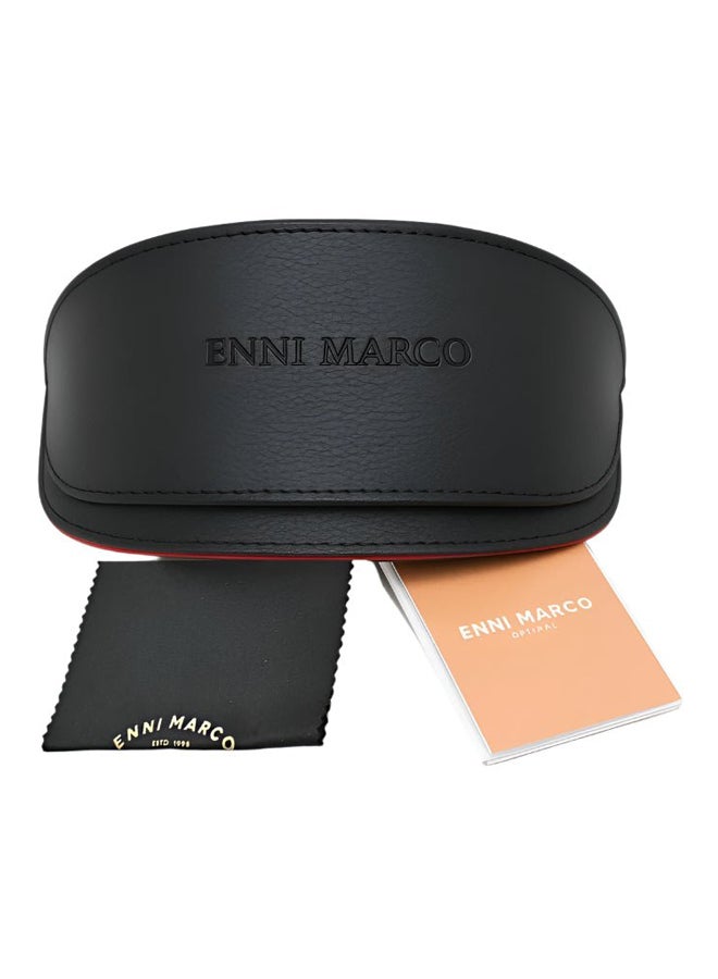 Enni Marco 🇮🇹 ( Made in Italy ) Square unisex Optical Frame Clipo  🇮🇹 Italy Original Glasses - Image 2