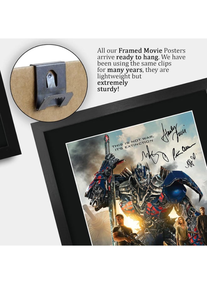 HWC Trading HWC Trading Transformers Age of Extinction 4 16 x 12 inch Framed Gifts Printed Poster Signed Autograph Picture for Movie Memorabilia Fans - 16" x 12" Framed  - Image 5