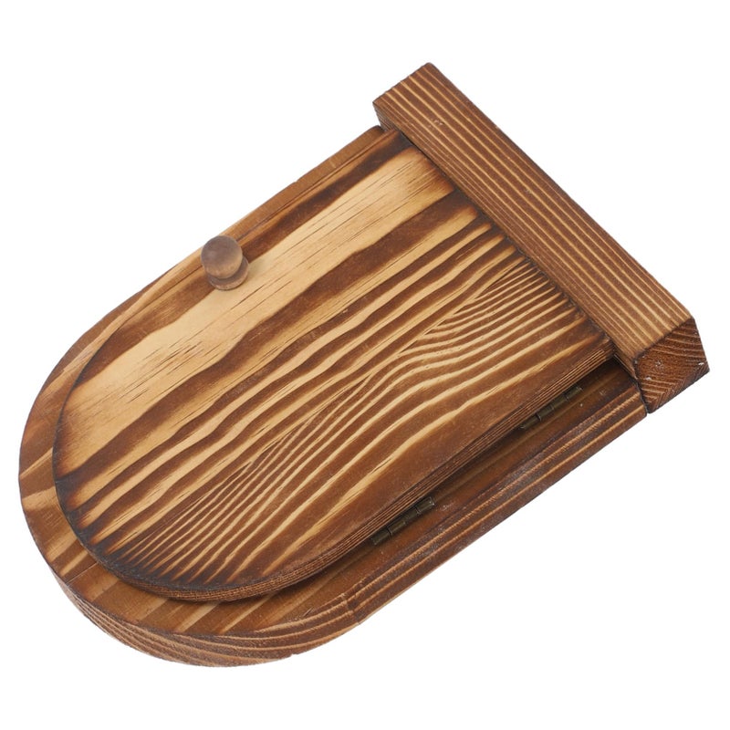 Self Adhesive Wooden Light Switch Cover Fairy Door Outlet Protector Wall Decoration Easy Installation - Image 2
