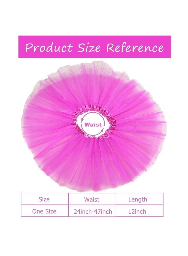 LAMAY 5 Layered Tutu Skirt for Kids Tulle Tutu Skirt , Cosplay for Girls Kids - Image 2