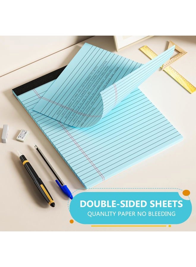 Vishoitty Legal Pads 8.5 x 11 Colored Note Pads, 3 Pack Writing Pads 8.5 x 11 In, Pink Legal Pad 8.5 x 11, Premium Paper Tablets 8-1/2 x 11 Lined Paper, 30 Sheets/ Pad, Wide Ruled Notepad with Sturdy Backboard - Image 4