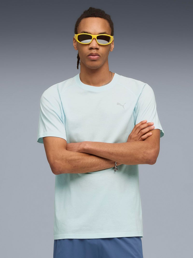 Puma Velocity Tri-Blend Running T-Shirt - Image 1