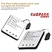 ARRAROWN Surpass Hobby Programming Card RC Car Electronic Speed Controller Programmer LED Program Card Only Compatible with Supass Hobby Brushless ESC 25A 35A 45A 60A 80A 120A 150A White - Image 3
