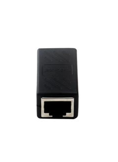 إكسبجلوبال مهايئ موصل شبكة الإنترنت LAN RJ45 شبكة RJ45 أسود  - Image 3