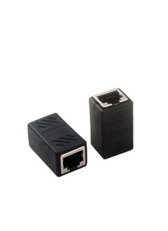 إكسبجلوبال مهايئ موصل شبكة الإنترنت LAN RJ45 شبكة RJ45 أسود  - Image 5