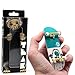 Teak Tuning 32mm Pro Fingerboard Heat Transfer Graphic Complete  Fully Assembled with Pro Level Parts  Pro Shaped Wood Deck 34x97mm UltraSpin Wheels Prodigy Trucks  Teal Yeti - Image 4