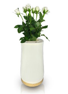 HOCC 2 in 1 Table Lamp Flower Vase Electric Flower Vase  - Image 1