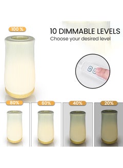 HOCC 2 in 1 Table Lamp Flower Vase Electric Flower Vase  - Image 3