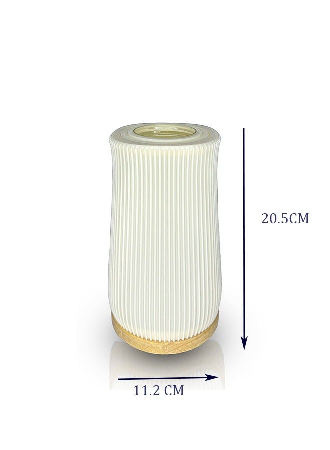2 in 1 Table Lamp Flower Vase Electric Flower Vase