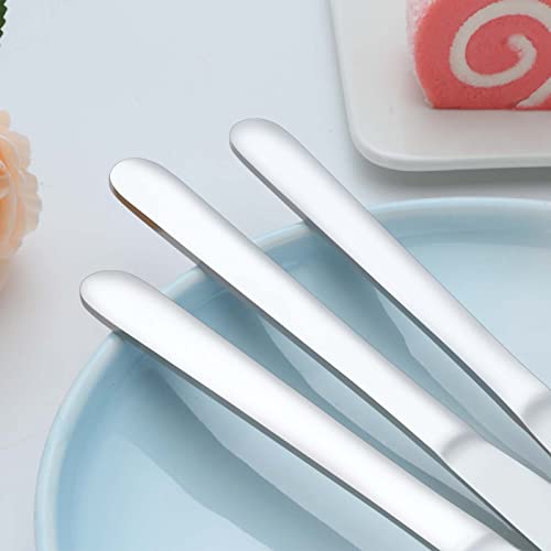 Gymdin 24 Pieces Knives Set - 9 Inches Dinner Knives, Butter Knife, Food Grade Stainless Steel Table Knife Set, Dishwasher Safe & Mirror Polished, Knife Silverware for Home/Restaurant/Kitchen - Image 4