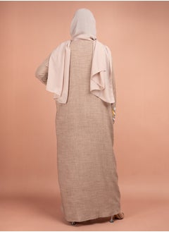 اكسا عباية اماراتية تطريز يدوي AIK5064  - Image 2