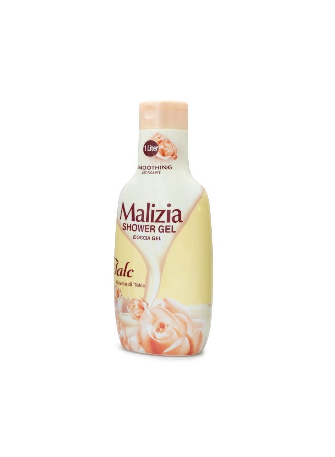 Malizia Unisex Body Shower Gel Talc 1L - Image 3
