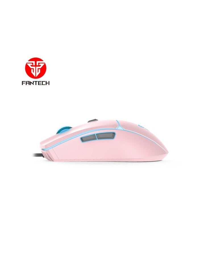 FANTECH - FANTECH VX7 CRYPTO SPACE EDITION MACRO GAMING MOUSE  | PINK - Image 1