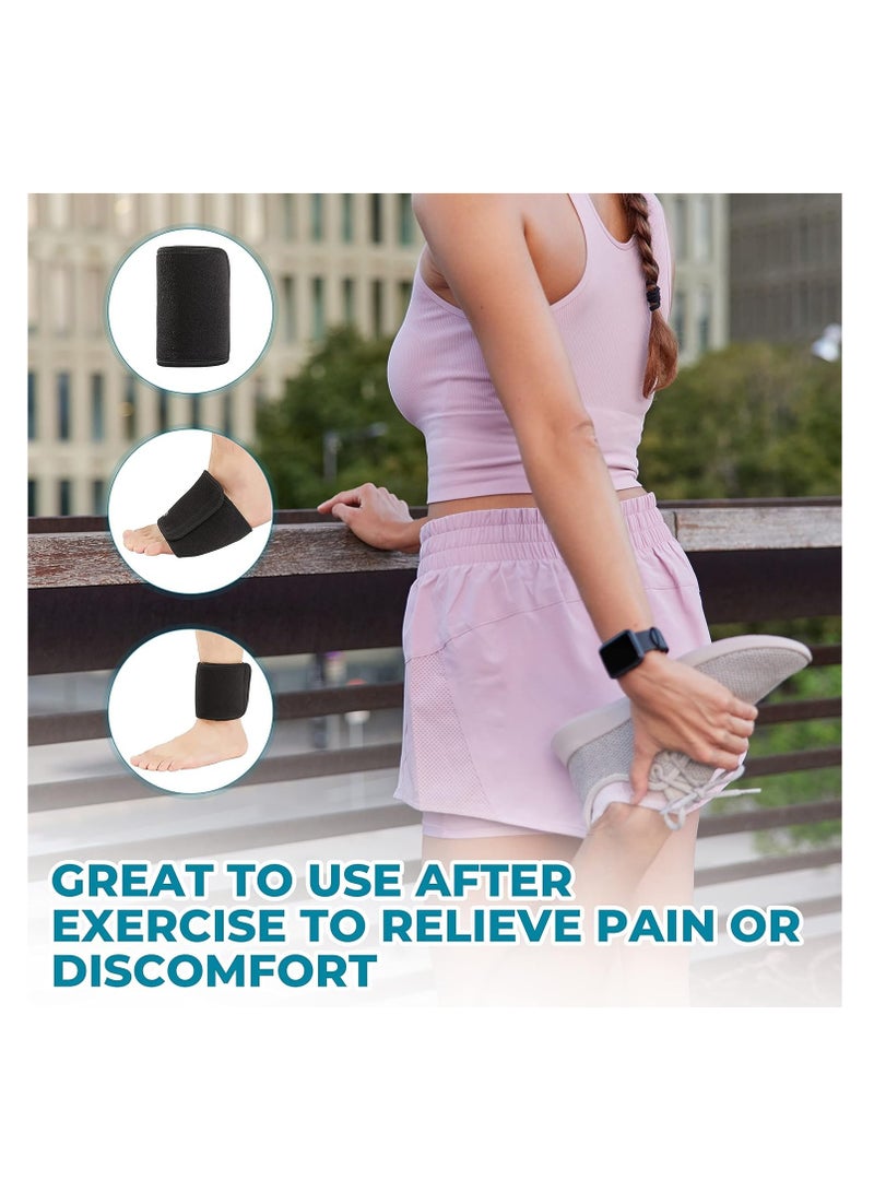 Hihonor Foot Ankle Ice Gel Pack for Follow And Sole Cold Hot Therapy Wrap Reusable Gel Pack For Pain Relief  - Image 2