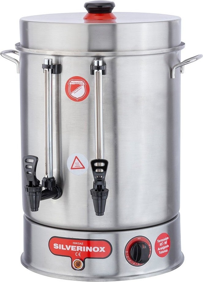 Işıkgaz Silverinox 500 Cup Standard Tea Machine 50 Lt Tea Pot 