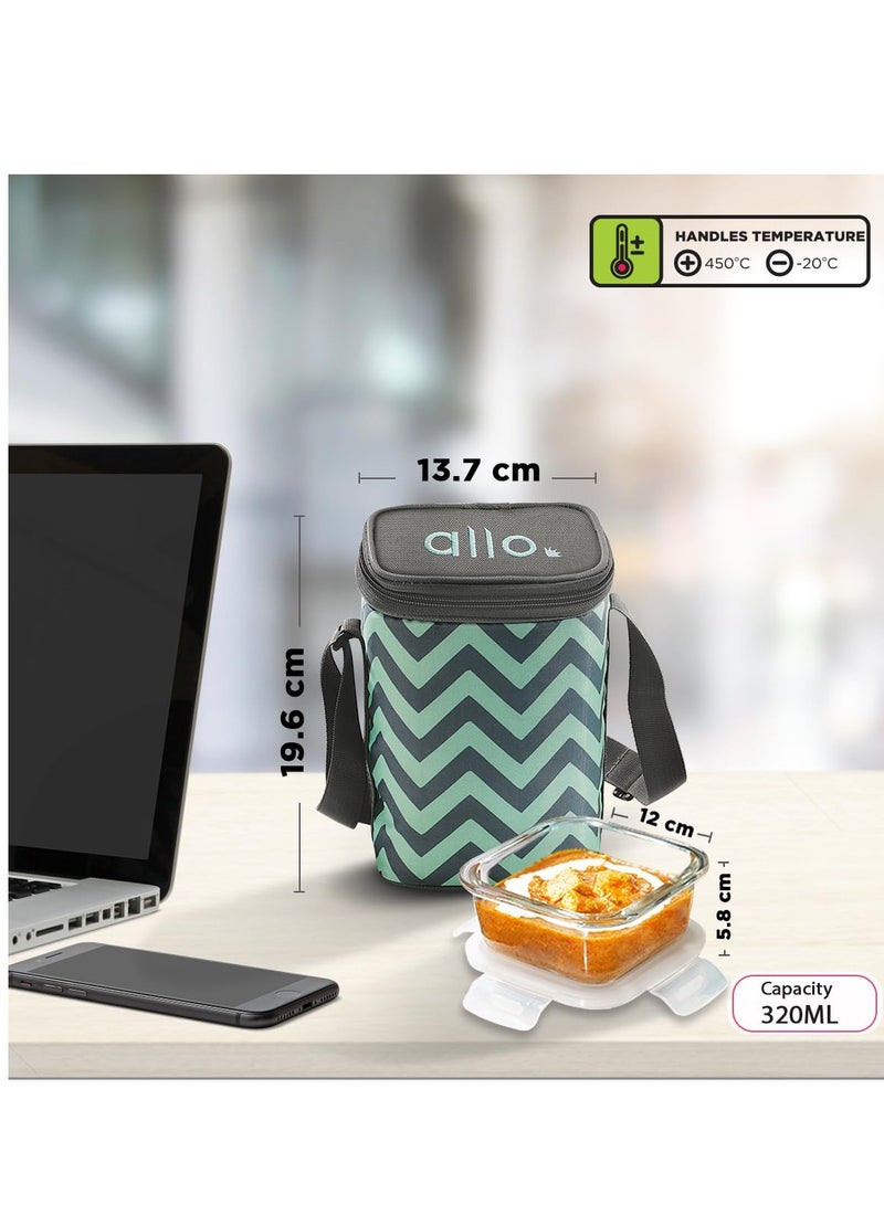 Allo Allo food safe borosilicate glass lunch box  - Image 4